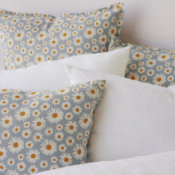 Pure Linen Printed Pillowcase