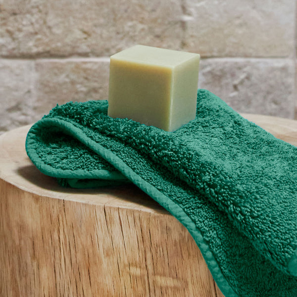 Super Pile Cotton Towel - Emerald