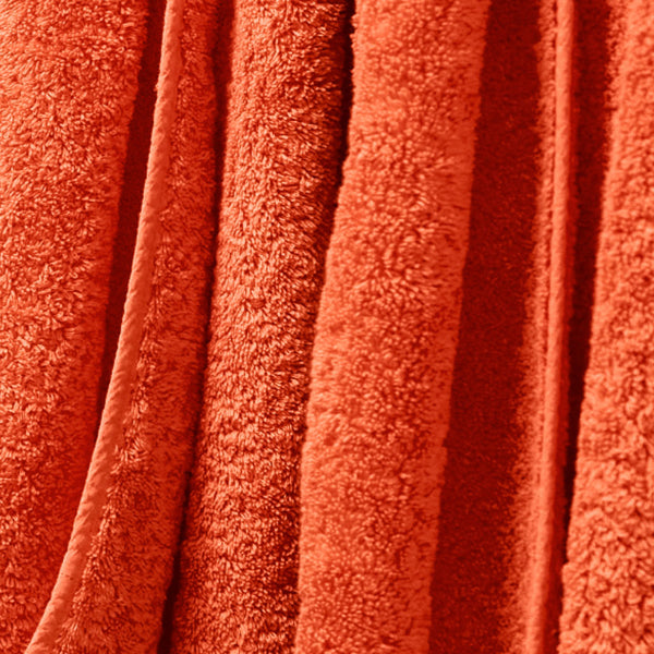 Super Pile Cotton Towel - Orange