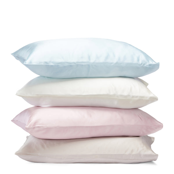 Mulberry Silk Pillowcase-Ice Blue (6575277473871)