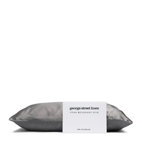 Mulberry Silk Pillowcase-Steel (6575277441103)