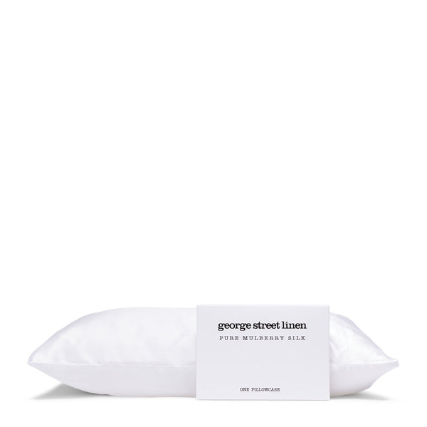 Mulberry Silk Pillowcase-Snow (6575277375567)