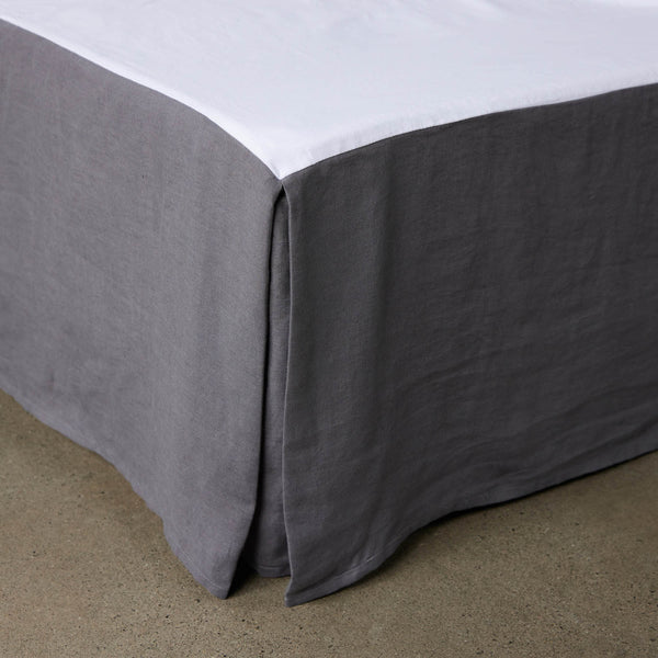 100% Linen Valance - Charcoal (6604485296207)