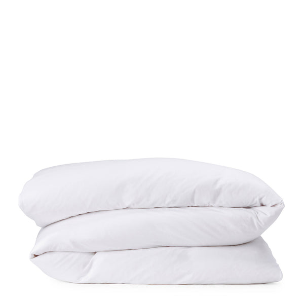 Cotton Jersey Duvet Cover - White