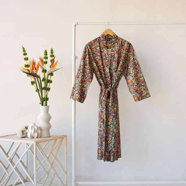 HEIRLOOM Cotton Printed Bathrobe - Made With Liberty Fabric