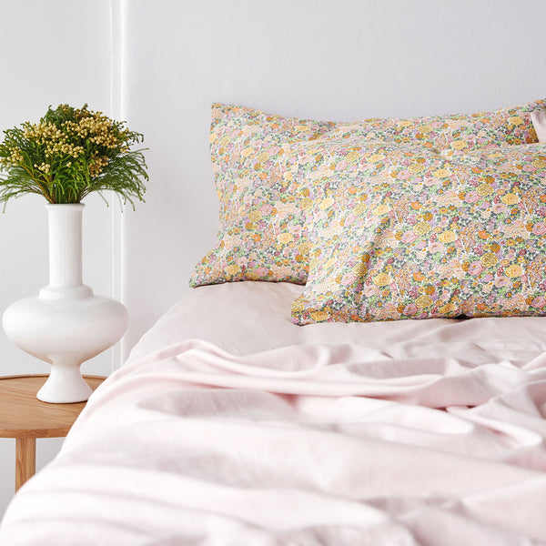 Cotton Printed Pillowcase Each - Made with Lberty Fabric