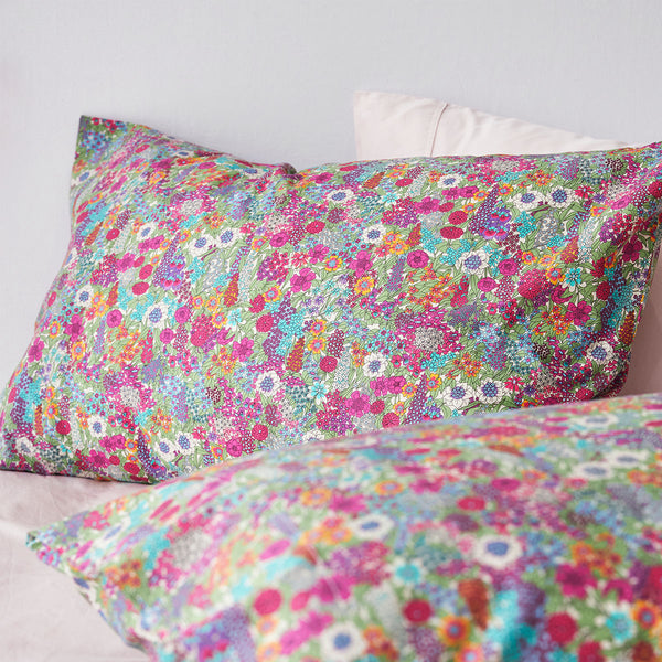 Cotton Printed Pillowcase Each - Made with Lberty Fabric