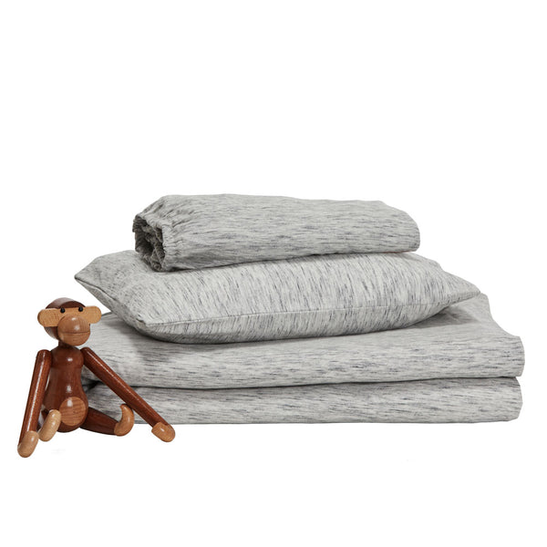 Kids Cotton Jersey Duvet Cover Pack - Natural Heather (4870948782159)