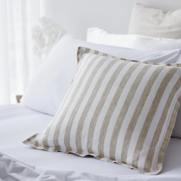 Linen Stripes Cushion Cover  CLEARANCE