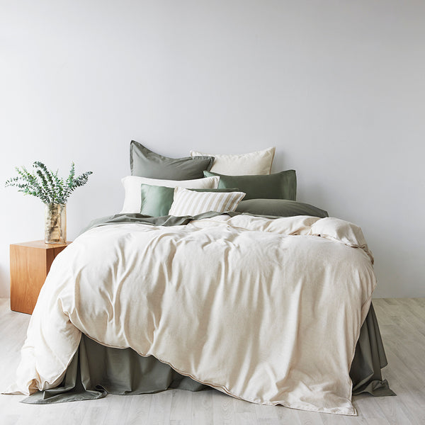 Fresh Cotton Percale Sheet Set - Cedar