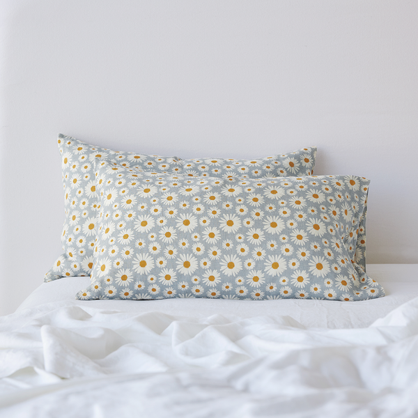 Pure Linen Printed Pillowcase