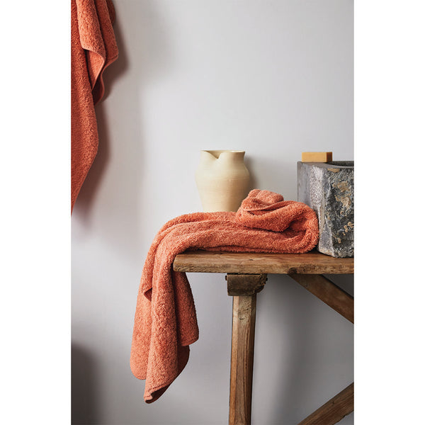 Super Pile Cotton Towel - Adobe CLEARANCE