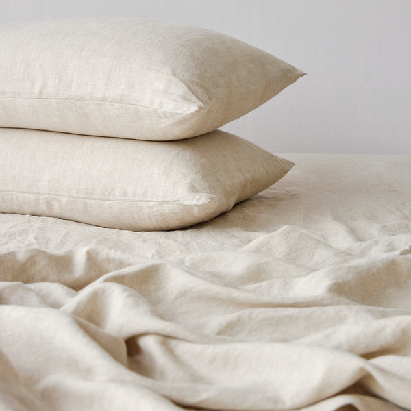 Pure Linen Standard Pillowcase - Natural