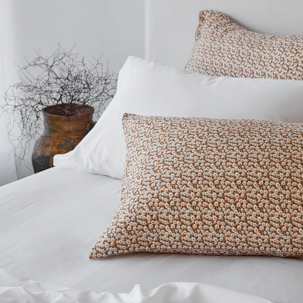 Pure Linen Printed Pillowcase