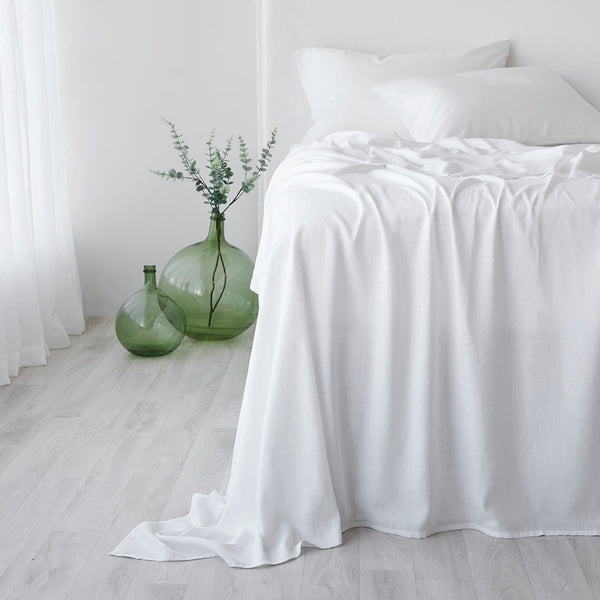 Bamboo Linen Standard Pillowcase Pair