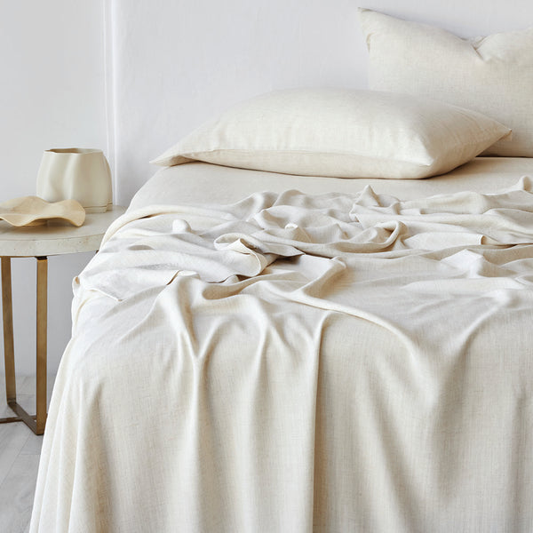 Bamboo Linen Standard Pillowcase Pair