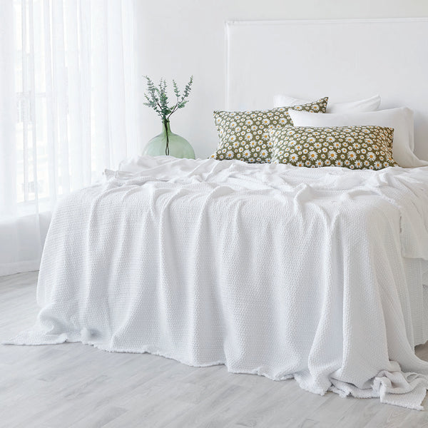 Pure Linen Printed Pillowcase