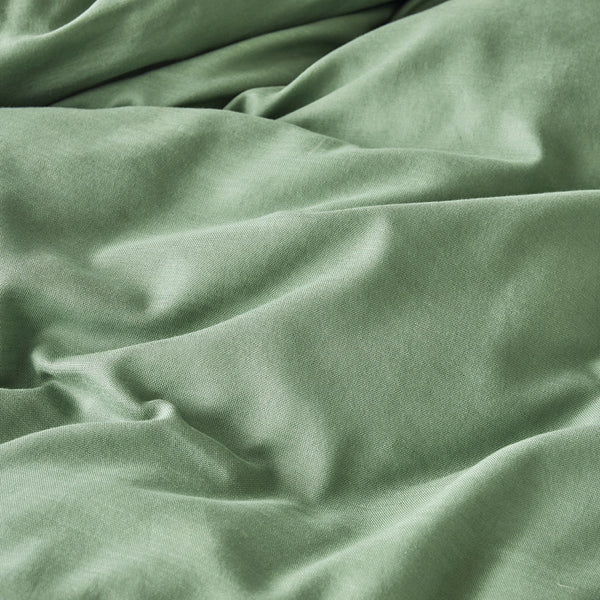 Cambric Cotton Duvet Cover Set - Apple CLEARANCE