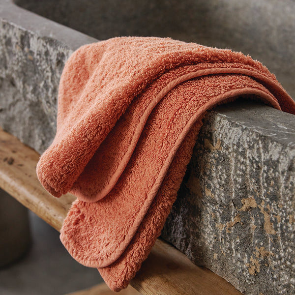 Super Pile Cotton Towel - Adobe CLEARANCE