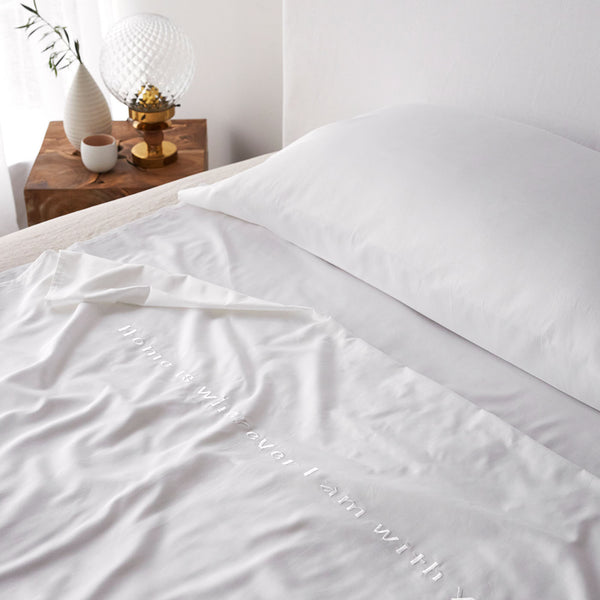 Bamboo Cotton Travel Bed Sheet